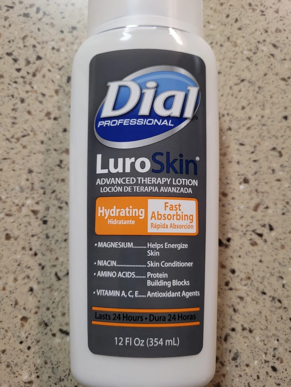 2 Dial Luro Skin Advanced Therapy Lotion Hydrating Fast Absorbing 12 oz Each HTF